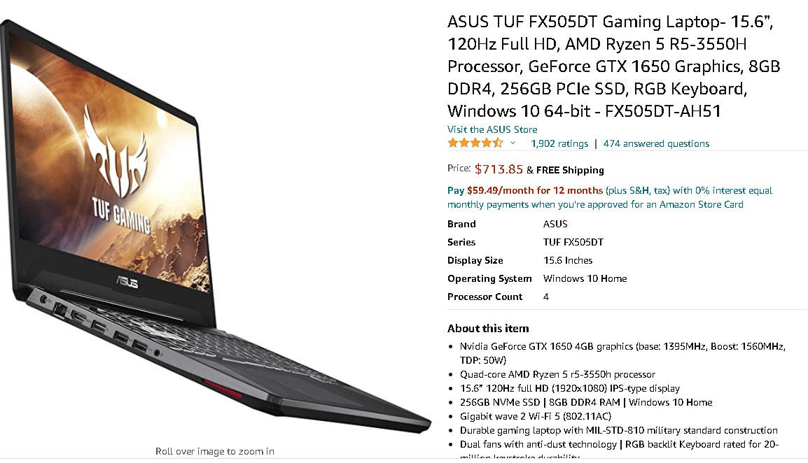 5 Best Gaming Laptops under 800 in 2021 (144Hz + Ryzen) Laptop Study