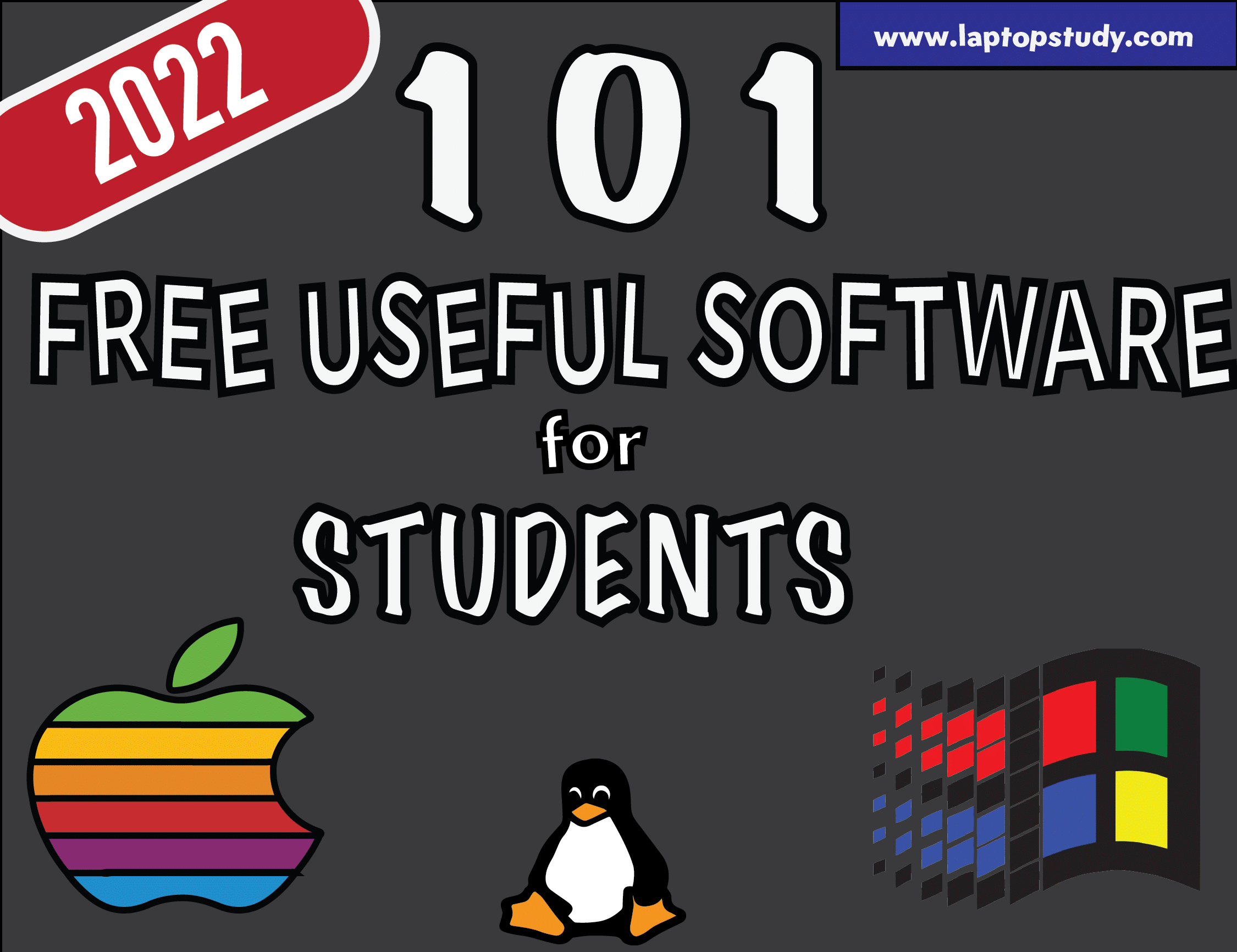 101 Free Software for Students in 2022